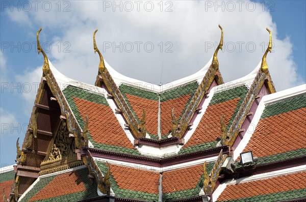 Tiled roof of the Royal Pantheon