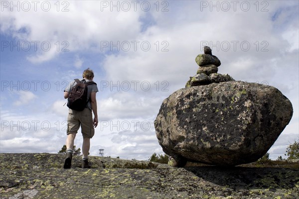 Hikers near Heiland