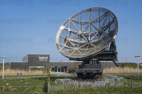 Parabolic antenna of the Wuerzburg Giant radar from the Second World War