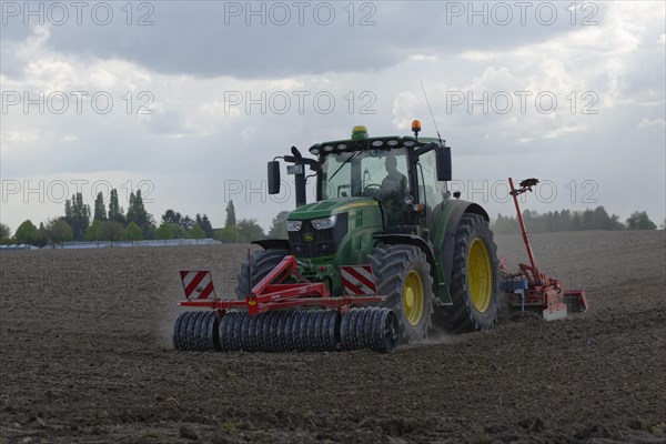 Tractor cultivating