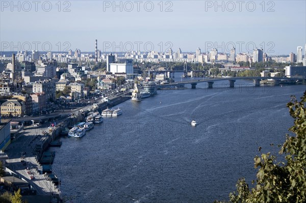 View on Dnieper River