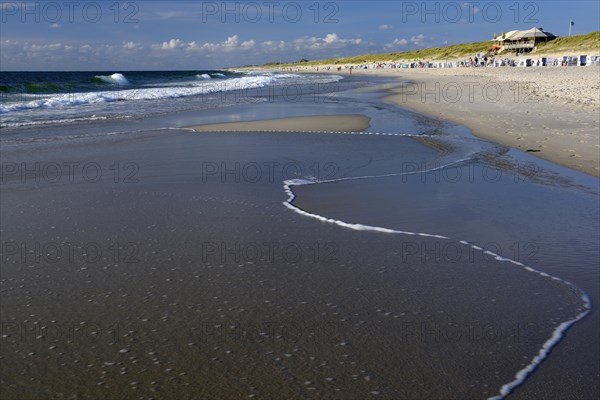 Evening beach