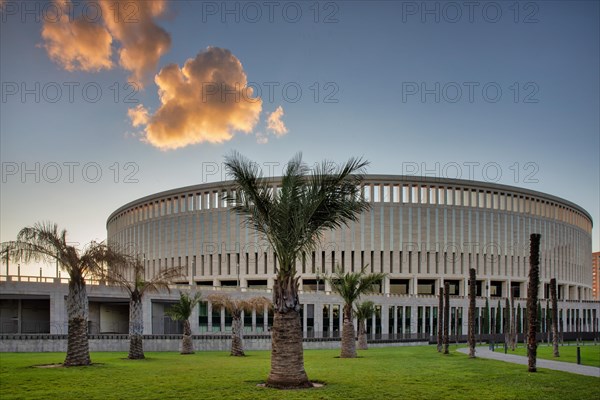 Stadium in a park Galitskogo