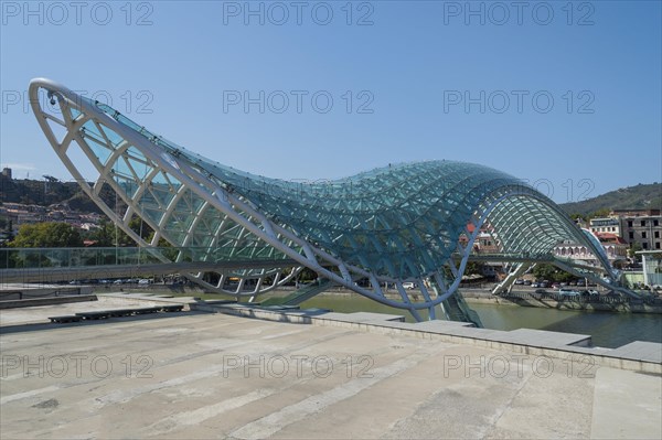 Peace Bridge over the Mtkvari River