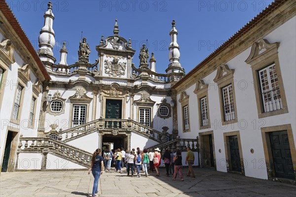 Patio of the palace of Mateus