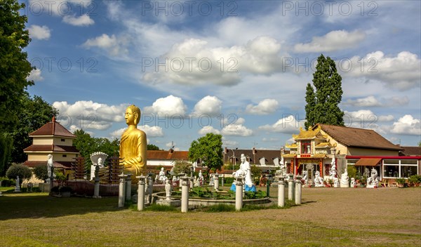 Vietnamese pagoda erected in 1983 by the Buddhist community