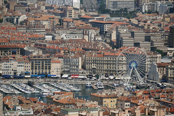 View of Marseille from Notre-Dame de la Garde