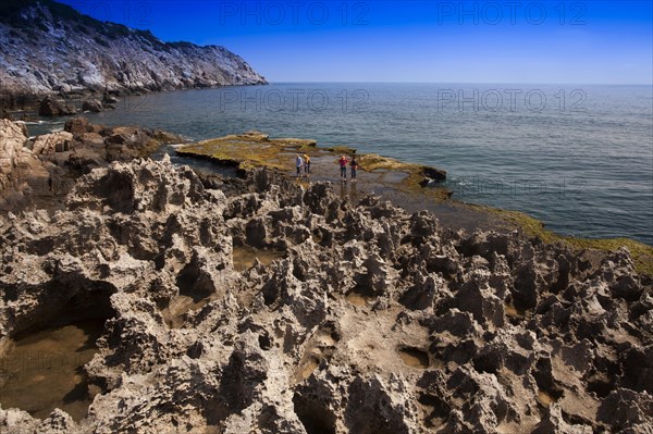 Rocky coast in Hang Rai National Park