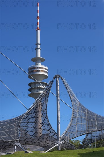 Olympic tent roof and television tower