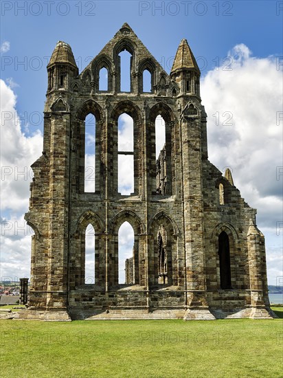 Ruins of Whitby Abbey Gothic Monastery