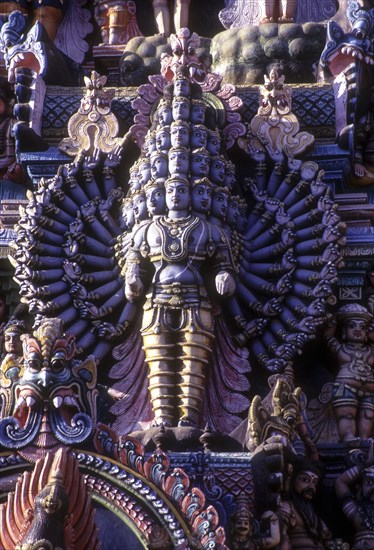 Many-armed Shiva