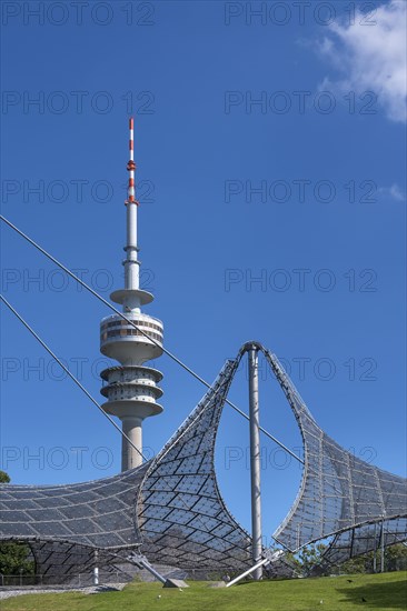 Olympic tent roof and television tower