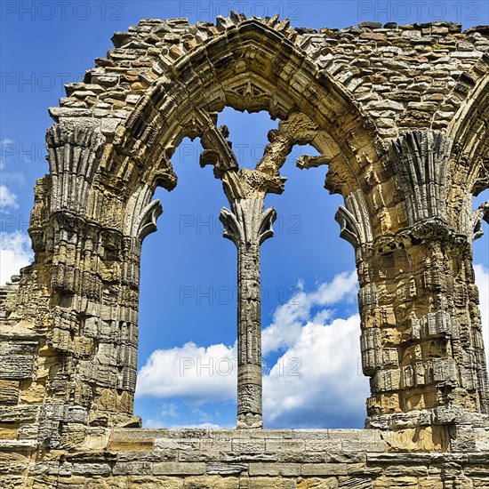 Remains of a round-arched window