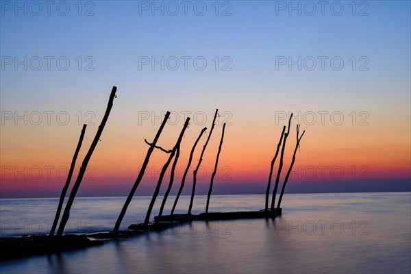 Wooden rack for hanging boats