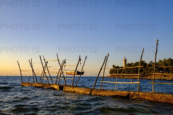 Wooden rack for hanging boats