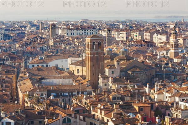 View on Venice from San Marco tower