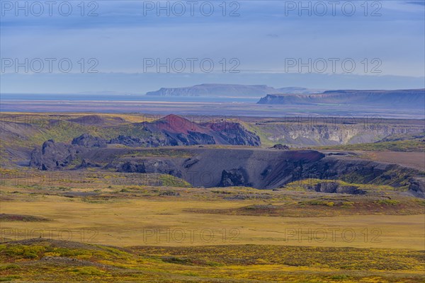 View to the volcano Rauoholar