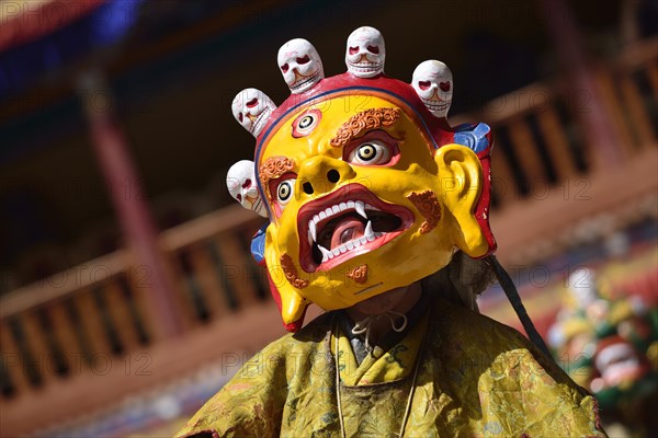 Mask dancers