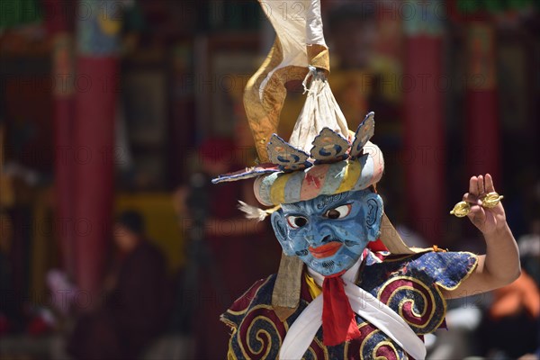 Mask dancers