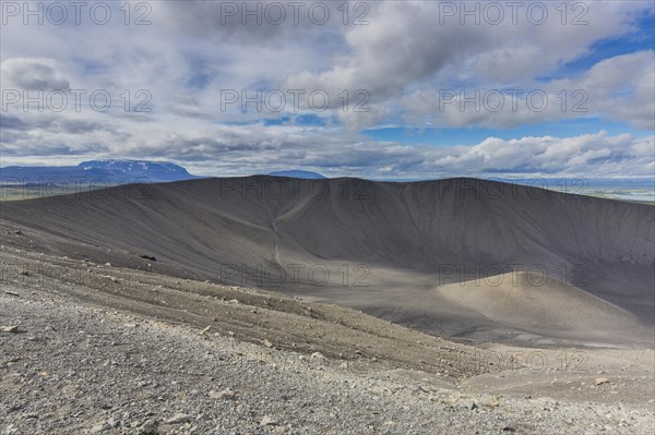 Hverfall ash crater