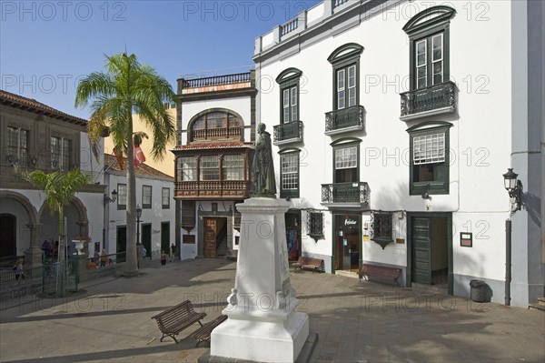 Plaza de Espagna in Santa Cruz de La Palma