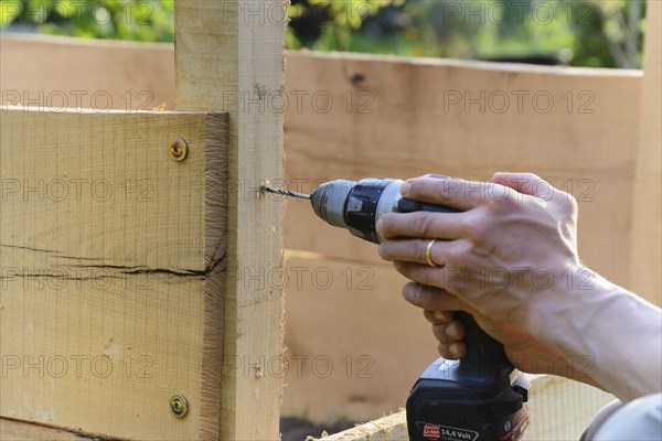 Construction of raised bed