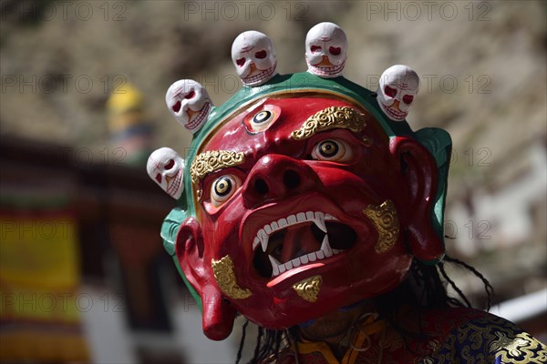 Mask dancers