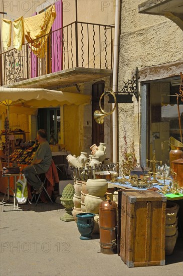 Street market in Sault