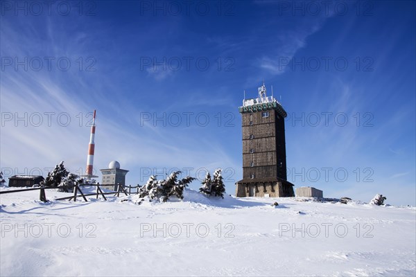 Old Brocken transmission tower