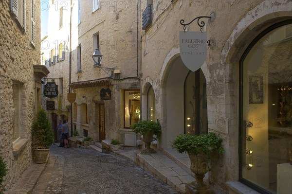 Alley in the old town of Saint Paul de Vence