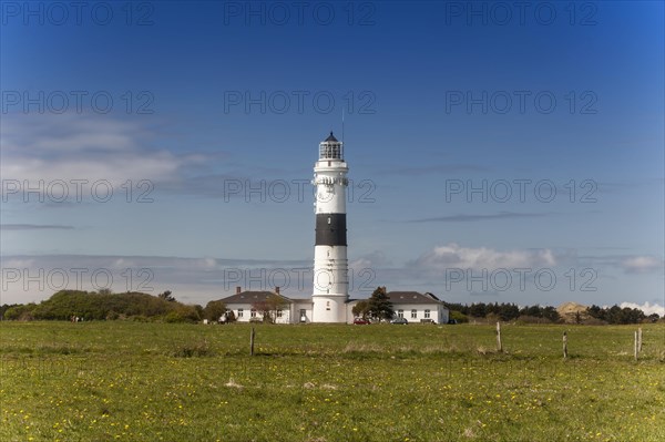 Red Cliff Lighthouse near Kampen