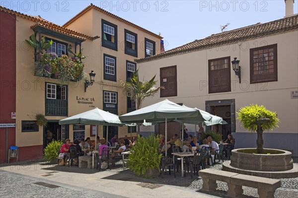 Placeta de Borrero in the old town of Santa Cruz de La Palma