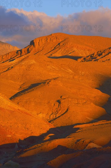 Dades Gorges landscape at dawn