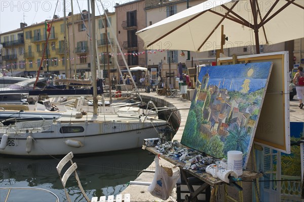 At the port of Saint Tropez