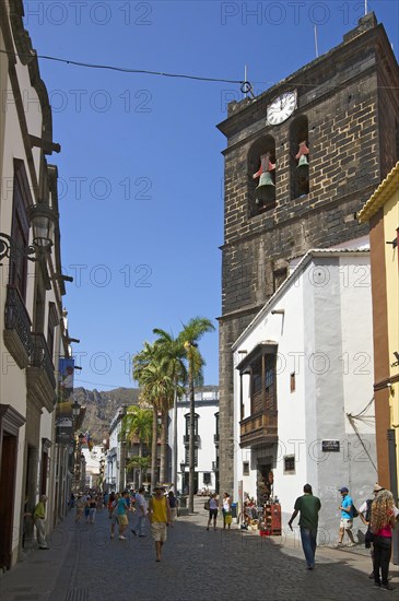 Iglesia de Salvador at the Plaza de Espagna in Santa Cruz de La Palma