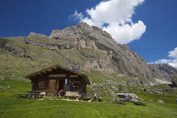 Malga-Alm below the Geislerspitzen