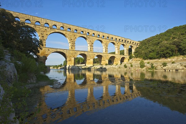 Pont du Gard Aqueduct near Nimes