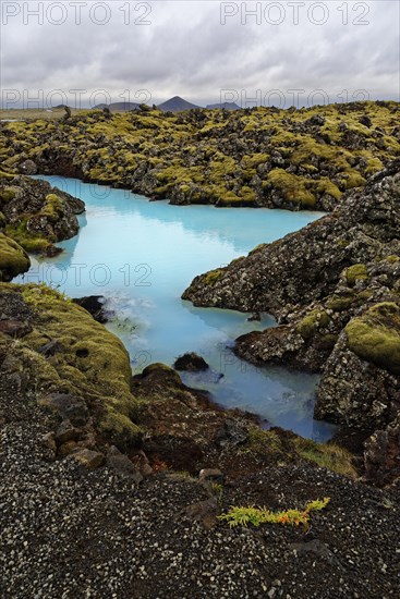 Landscape near the Blue Lagoon