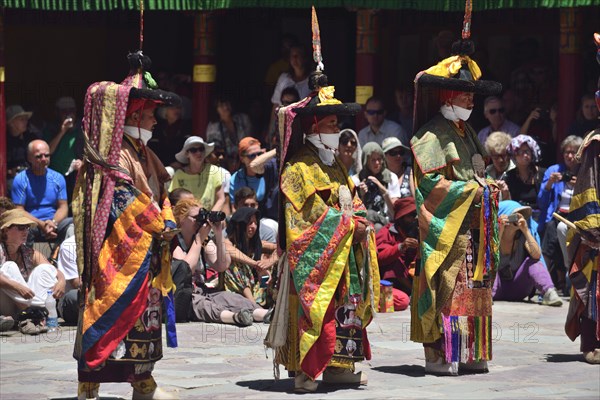 Mask dancers