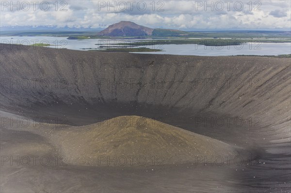 Hverfall ash crater