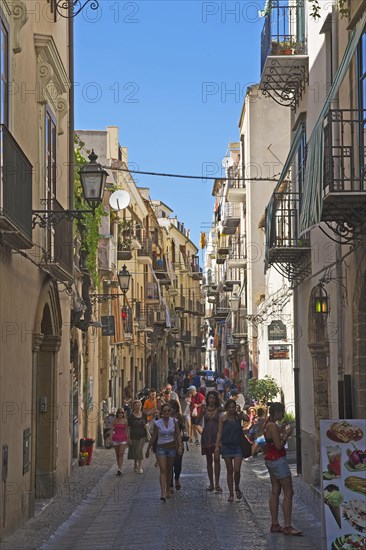 Old town alleys of Cefalu