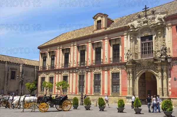 Archbishop's Palace at the Plaza del Triunfo