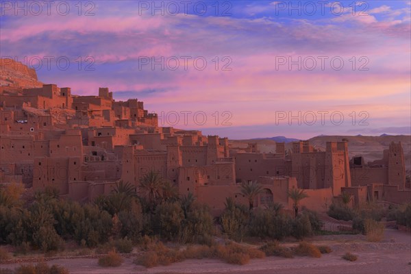 Kasbah Ait Benhaddou at dawn