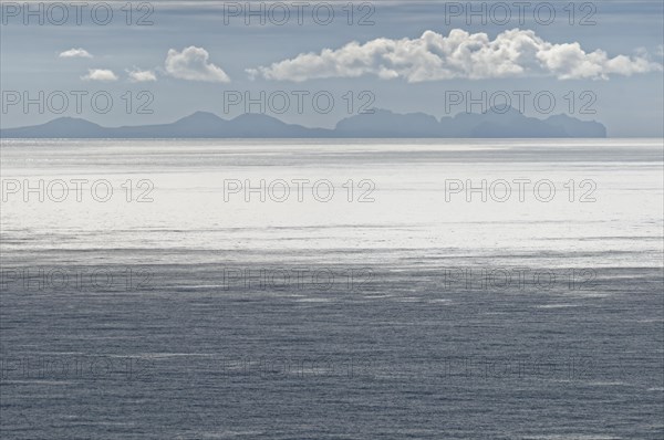 View at Vestmannaeyjar from the mainland