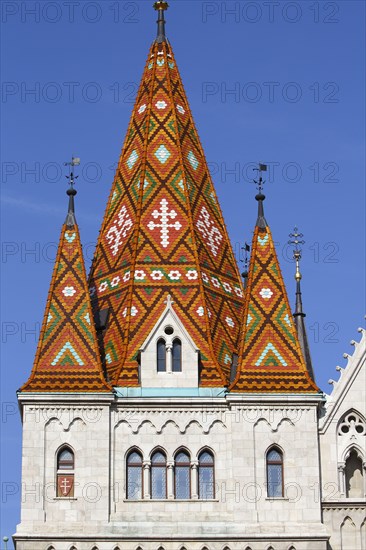 Roof of Matthias Church