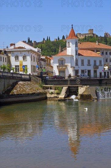 River Nabao and Templar Castle of Christ in the background