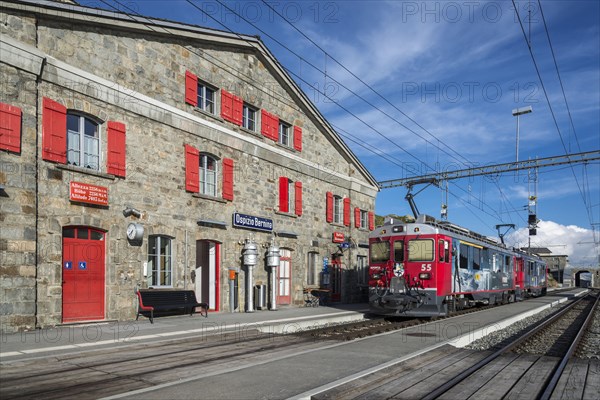 Bernina train station