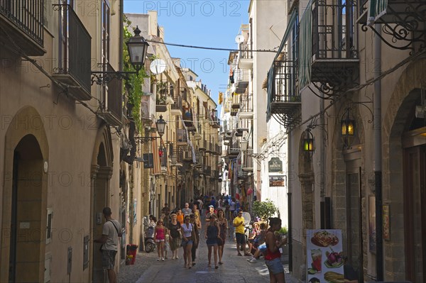 Old town alleys of Cefalu