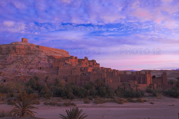 Kasbah Ait Benhaddou at dawn