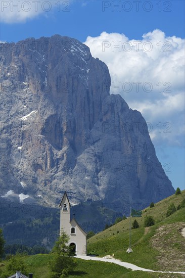 Chapel at the Gardena Pass